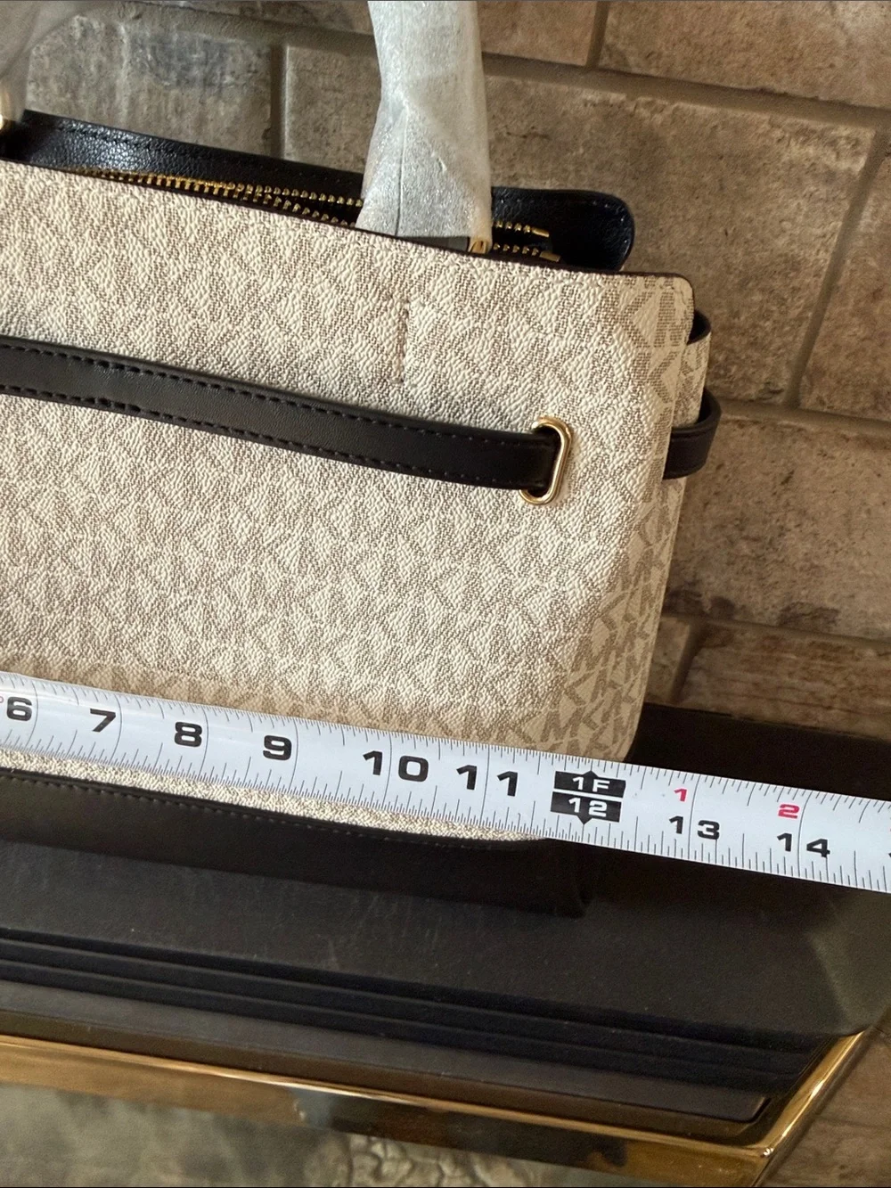 Michael Kors structured satchel